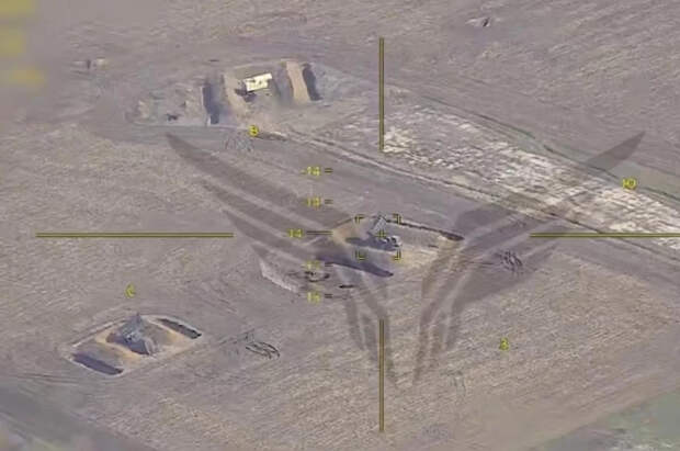 Уничтожение ЗРК Patriot ВСУ в Запорожской области сняли с воздуха