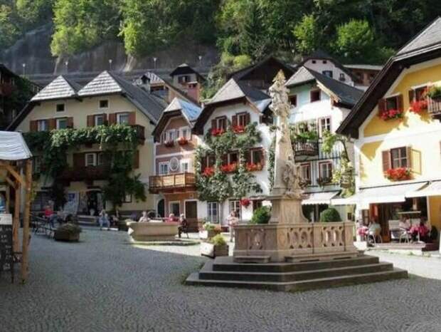 Деревня для туристов в Германии