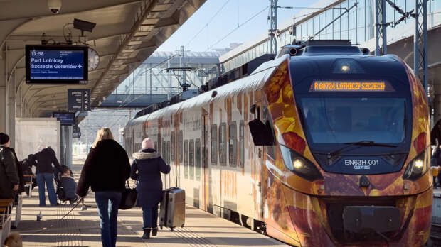 Пассажирский поезд сошёл с рельсов в Польше