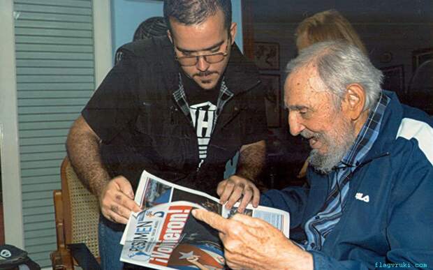 В кубинских СМИ впервые за последние полгода появились снимки 88-летнего Фиделя Кастро.