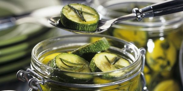 Консервированные кабачки — отличная закуска