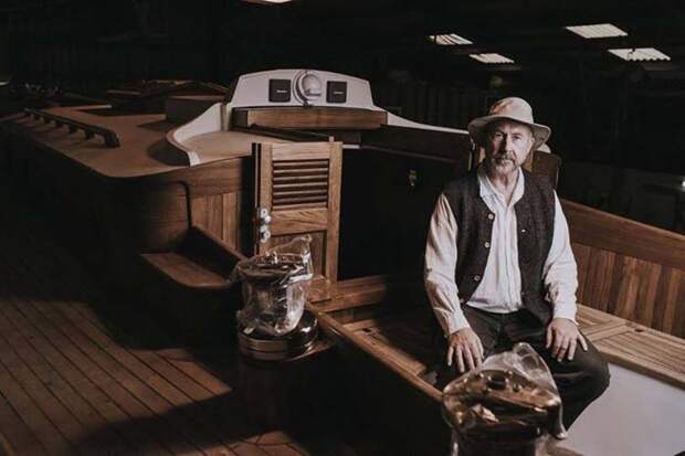 Он продал всё, чтобы построить яхту своей мечты Майк Лудгроув, в мире, люди, мечта, своими руками, яхта