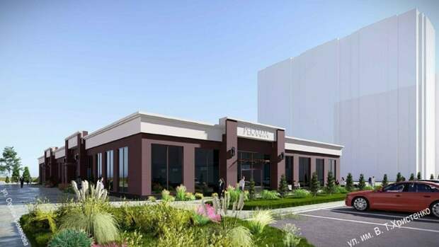 В новом районе Барнаула вместо недостроя появится небольшое здание для офисов и торговли