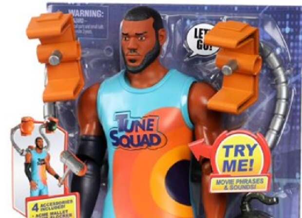 People Are Stealing The Heads Off LeBron James Space Jam 2 Toys To Make TikTok Videos