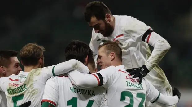 В первом матче 1/4 финала Кубка России «Локомотив» обыграл «Рубин»