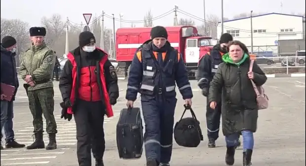 Границу Ростовской области за сутки пересекли 6500 беженцев с Донбасса