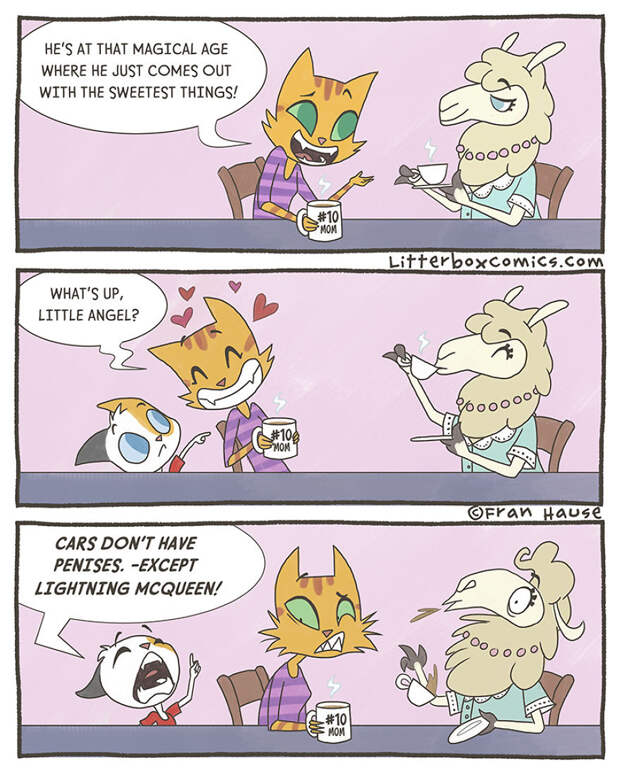 Litterbox Comics Puts A Feline Twist On Modern Day Parenting