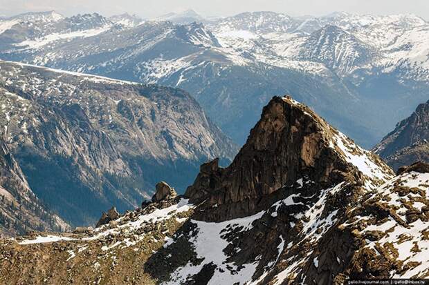 Хакасия с высоты Саяны., Хакасия, красота, природа, россия