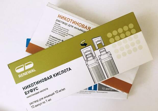 никотиновая кислота в ампулах