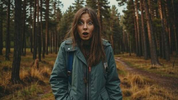 Женщина в лесу / Изображение сгенерировано с помощью нейросети Kandinsky by Sber AI / amic.ru