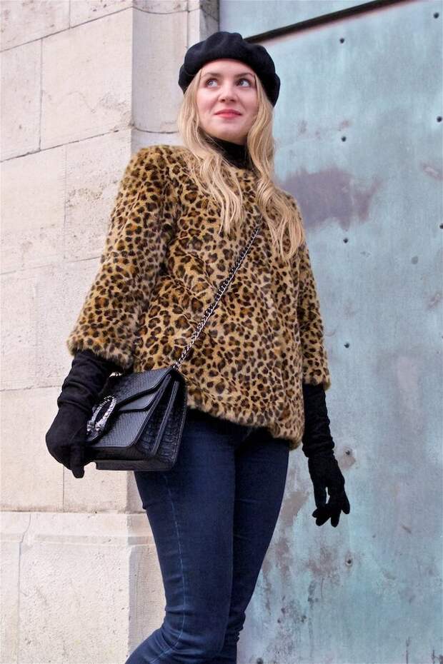 Женщина в леопардовой шубе. /Фото: heartfelthunt.com