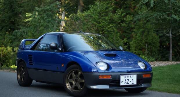 «Крыло чайки» для бедных: 700 килограммов ярости редкого спорткара Autozam AZ-1