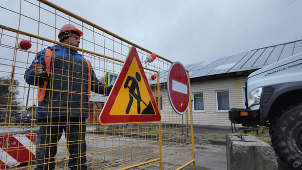 В Барнауле продлили перекрытие улицы Мамонтова из-за строительства газовых сетей