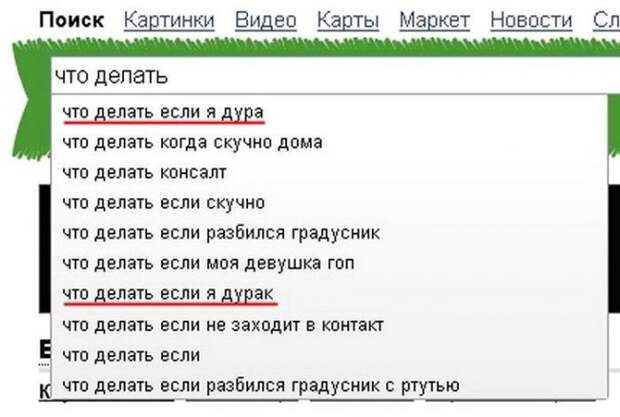 Необычные запросы в поисковых, какую информацию люди ищут в интернете?