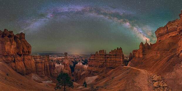 Milky way from Yellowstone Park-21