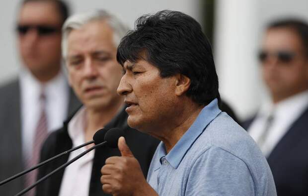 Экс-президент Боливии Эво Моралес  Eduardo Verdugo/AP