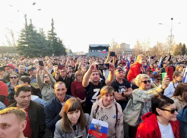 Как в Барнауле прошел патриотический концерт «Zа Россию»