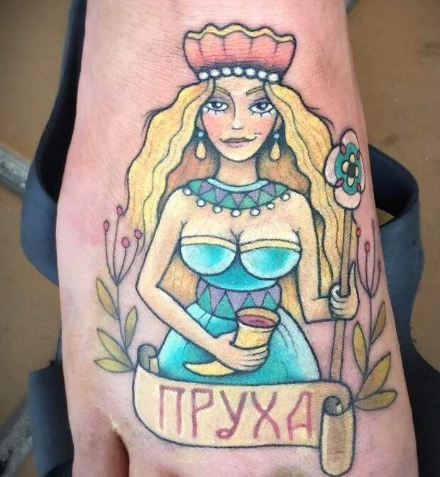 Самые необычные работы российских тату-мастеров искусство, рисунки, россия, тату, тату салон, татуировка