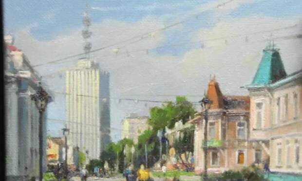 Похититель картины с видом на архангельский Арбат получил условный срок