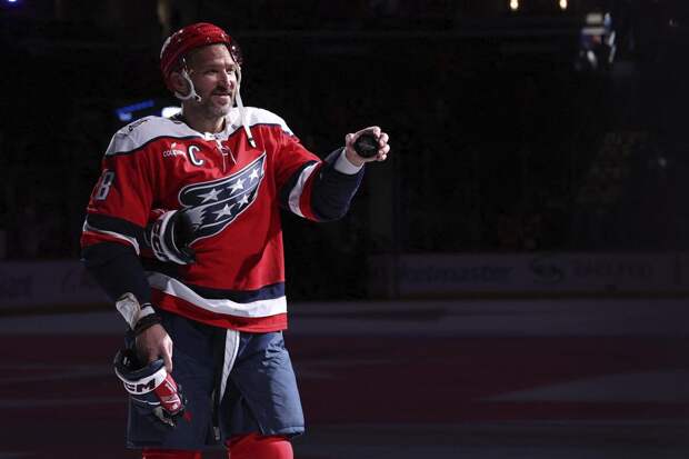 Овечкин обновил рекорд в НХЛ по голам, приведшим к ничьей