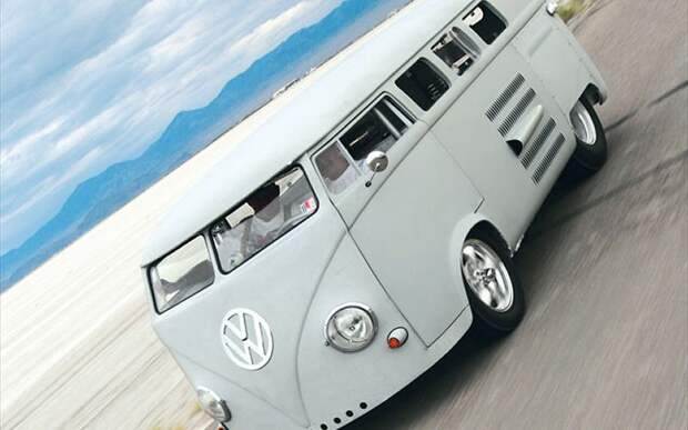 VW Bus с двигателем мощностью 600 лошадей Type-2, volkswagen, микроавтобус, тюнинг