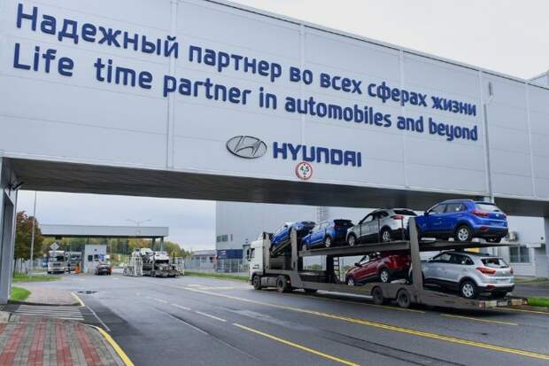 Завод Hyundai в Петербурге временно приостановит производство из-за проблем с поставками