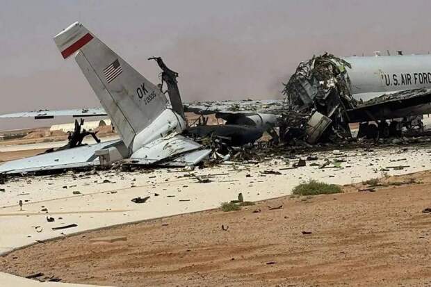 Появились доказательства уничтожения Ираном самолёта E-3 Sentry AWACS ВВС США