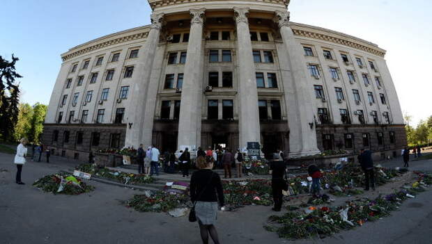 Одесса после трагедии в Доме профсоюзов. Архивное фото