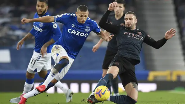 «Манчестер Сити» обыграл «Эвертон» в матче АПЛ