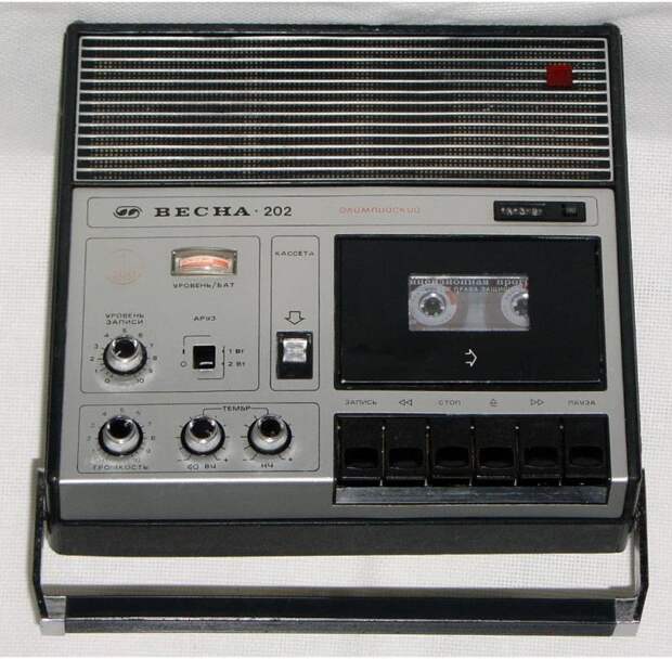 Кассетные магнитофоны 70-80-х
