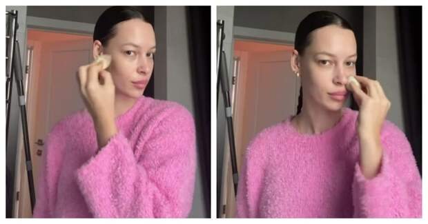 Вас обнаружили: кошка подсматривает за хозяйкой