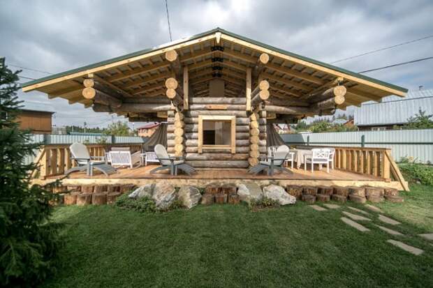 10 необычных беседок для дачи, которые удивят ваших гостей