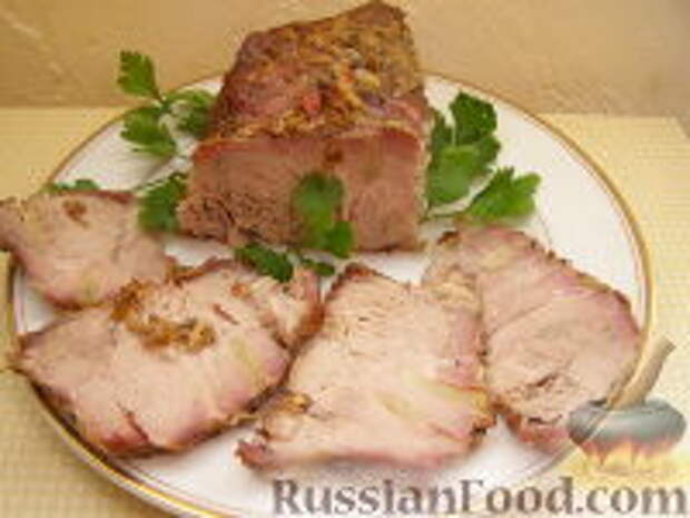 Фото к рецепту: Мясо в духовке