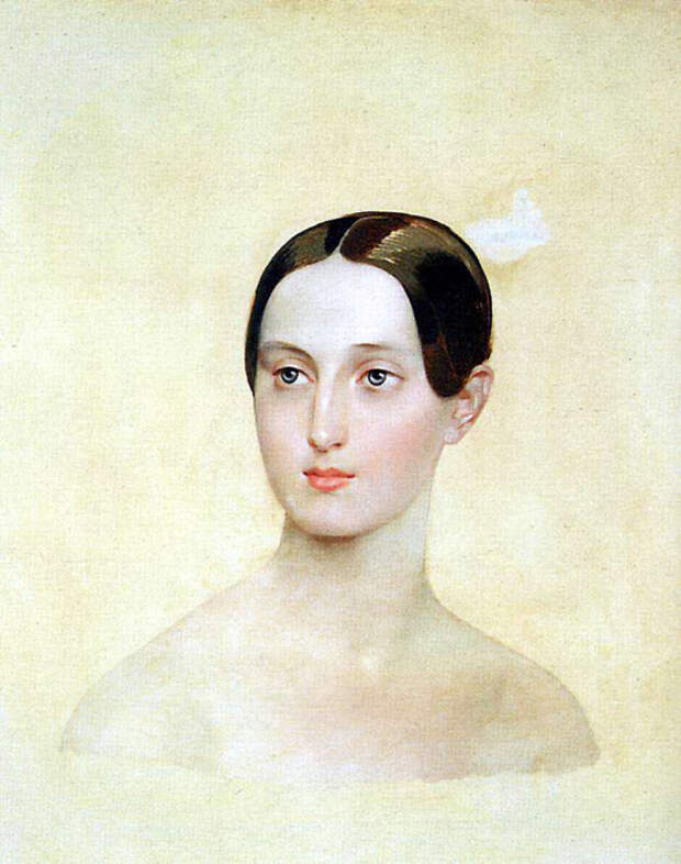 К. П. Брюллов. «Портрет великой княжны Марии Николаевны». 1837 год.