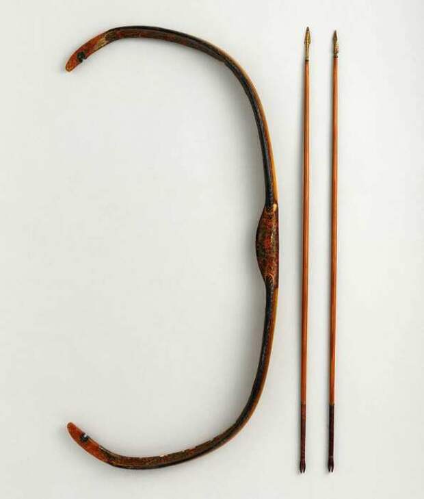 Изогнутый турецкий составной лук, XVIII век. \ Фото: metmuseum.org. Изогнутый турецкий составной лук, XVIII век. \ Фото: metmuseum.org.