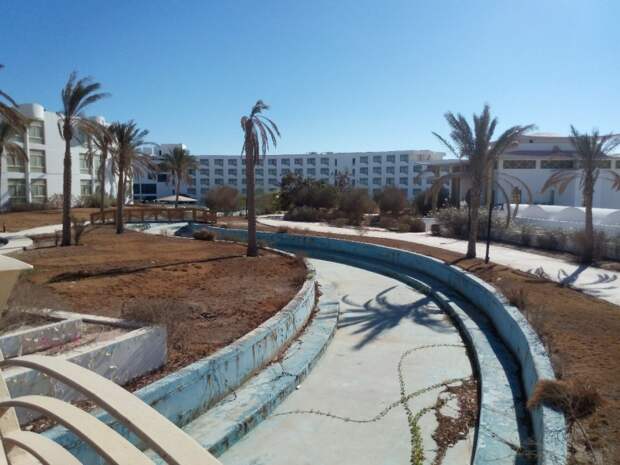Заброшеный огромный отель 5* в Египте #ОтельРауф, #заброшенныйотель
