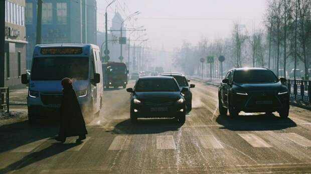 Пешеходный переход / Фото: Екатерина Смолихина / amic.ru