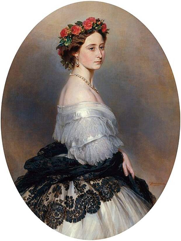 Принцесса Алиса, Франц Ксавер Винтерхальтер, 1861. Из Королевской коллекции 