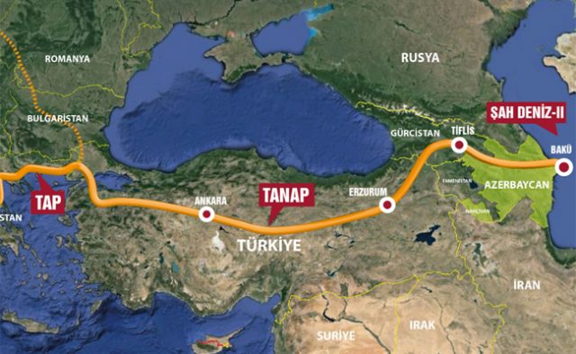 Российский газ могут пустить даже в TANAP
