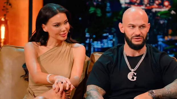 Оксана Самойлова и Джиган / Фото: кадр из программы 