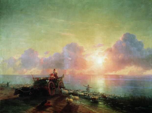 Закаты и рассветы в картинах Айвазовского