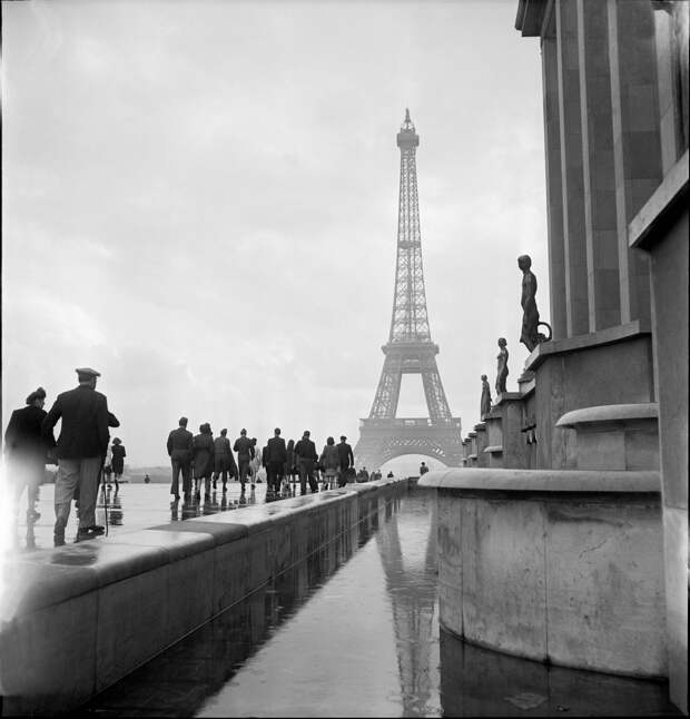Фото Парижа, сделанные в 1952-1961 гг.
