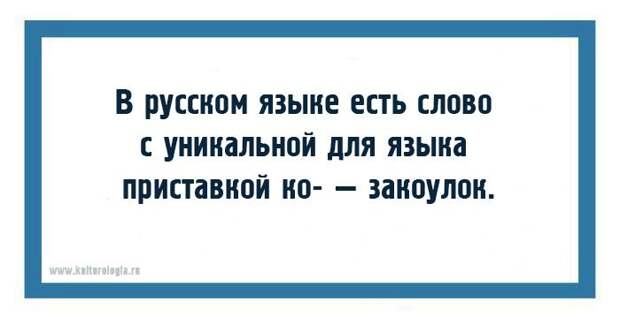 15 малоизвестных, но весьма занимательных фактов о русском языке