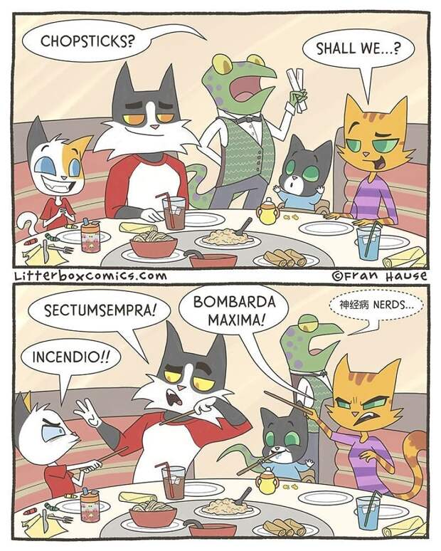 Litterbox Comics Puts A Feline Twist On Modern Day Parenting