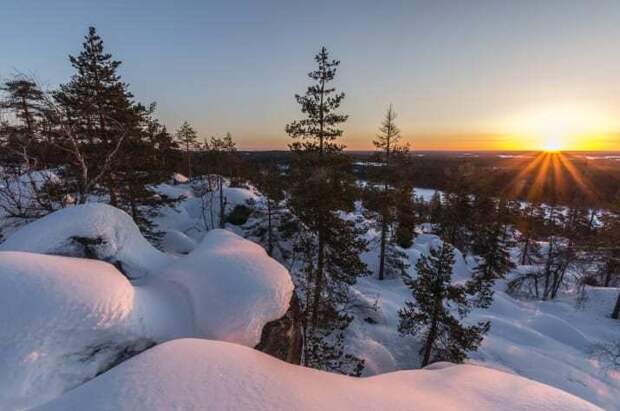 Вся страна выглядит фантастически, когда ее укрывает снег география, интересная страна, красота, куда поехать, независимость, праздник, туризм, финляндия