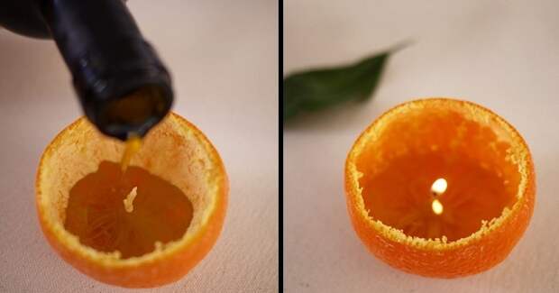 Вторая жизнь апельсиновых корок