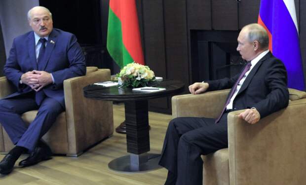 Лукашенко и Путин