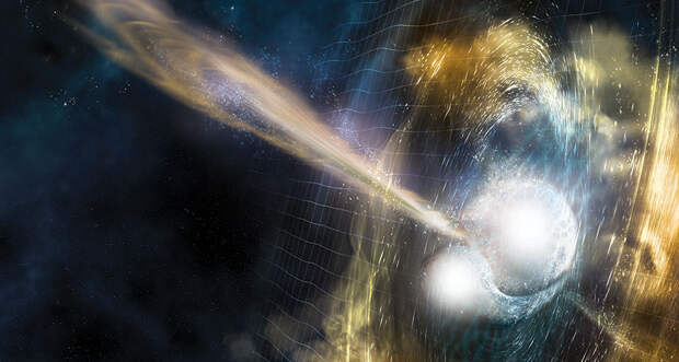 Столкновение нейтронных звезд открывает путь к множеству открытий