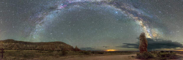 Milky way from Yellowstone Park-19