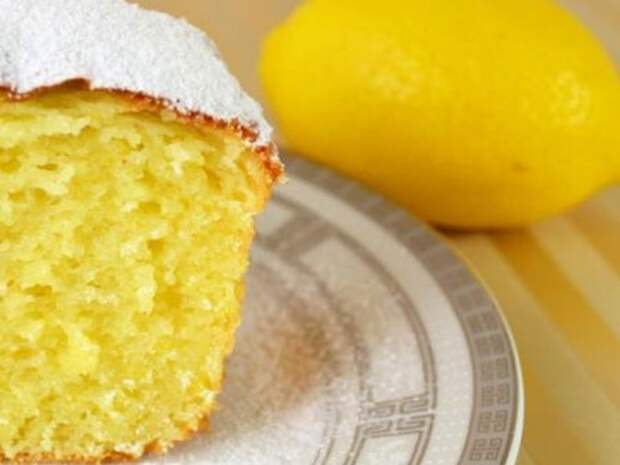 Лимонно-творожный кекс в мультиварке 
